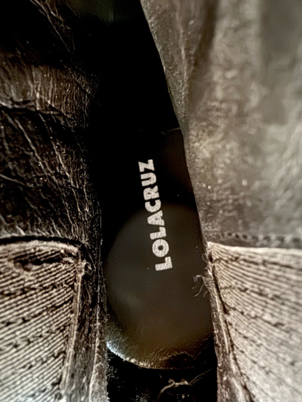Lola Cruz Leste booties Size 39 Black platform - Picture 13 of 15